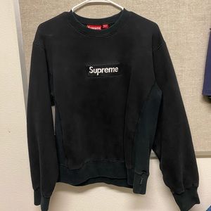 Supreme box logo sweatshirt fw16